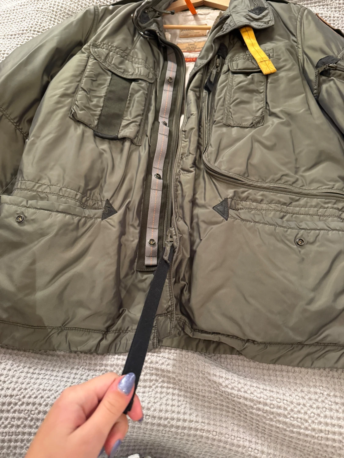 Parajumpers grön vinterjacka L - 2