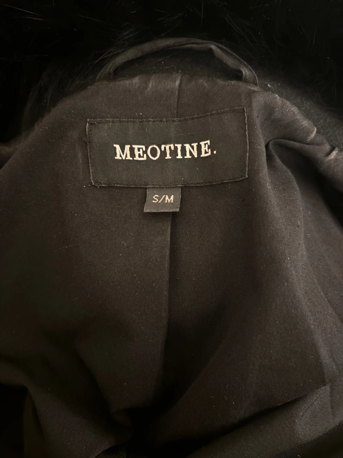 Svart Meotine Kappa - 6