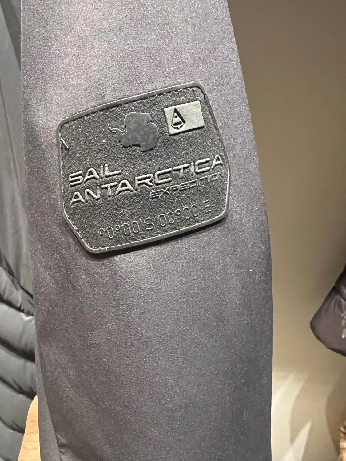 Svart Sail Antarctica Expedition-jacka  huva - 3