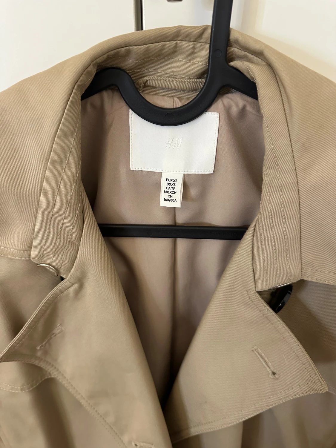 Beige trenchcoat från H&M XS - 1