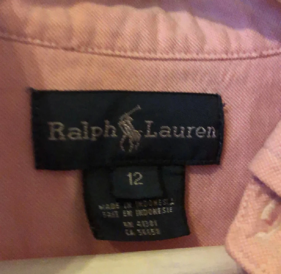 Rosa skjorta från Ralph Lauren - 1