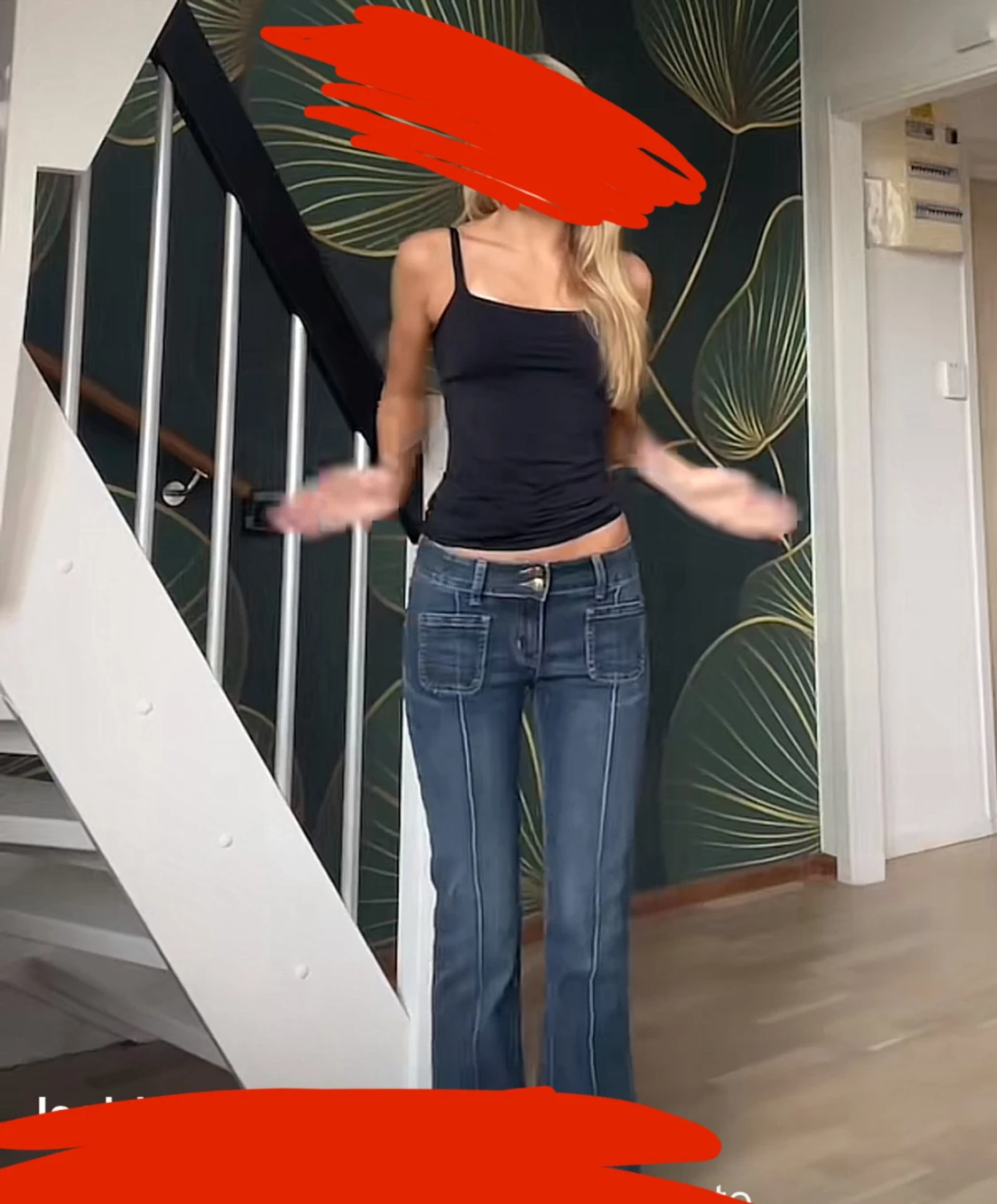 Lågmidjade jeans - 3