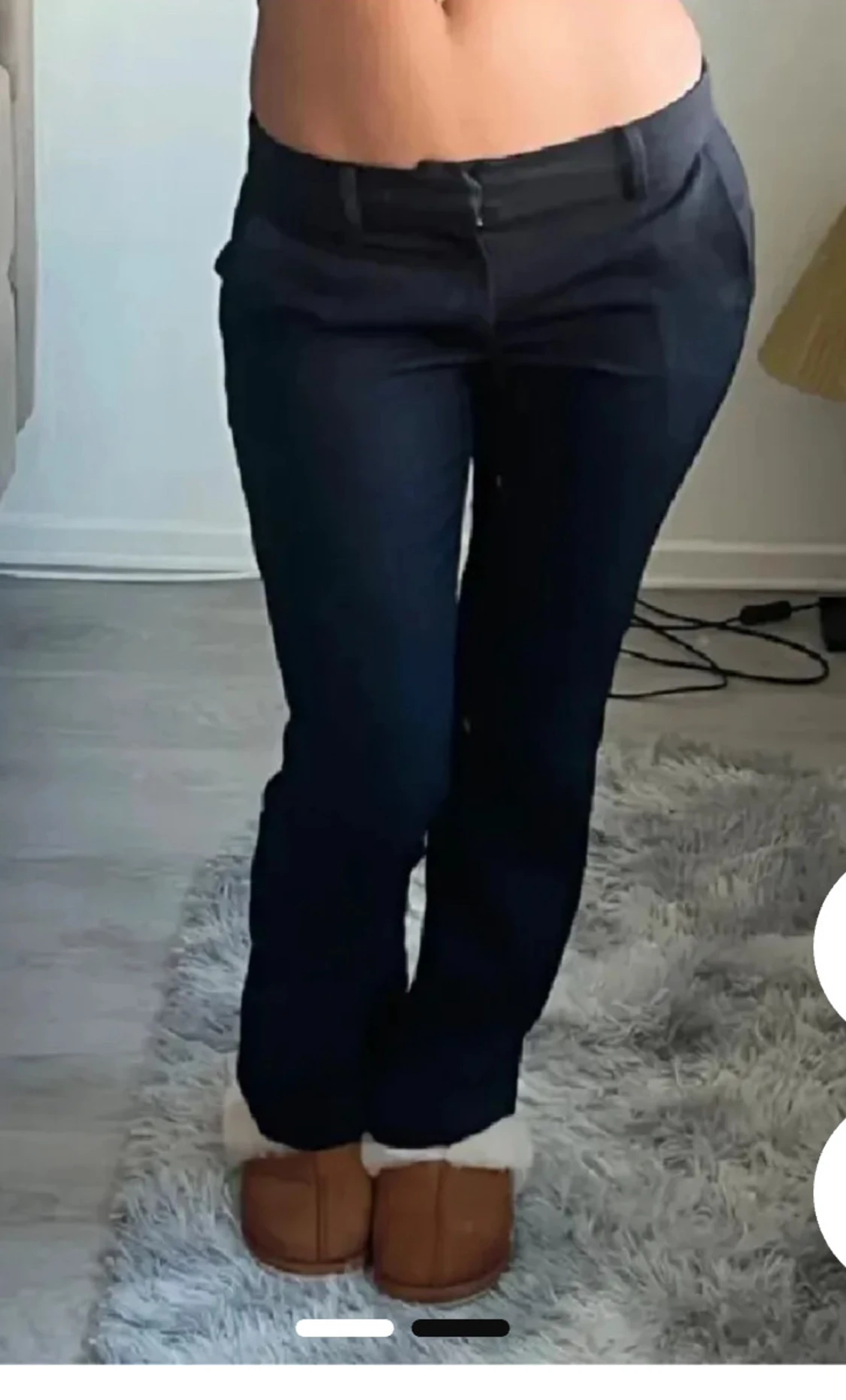 Svarta kostymbyxor modellen VERA från bikbok - 1