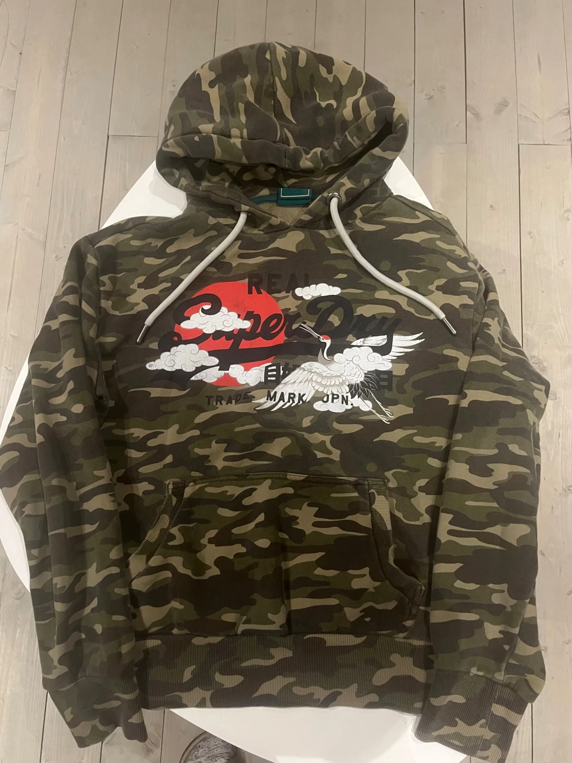 Superdry hoodie camo ovanlig