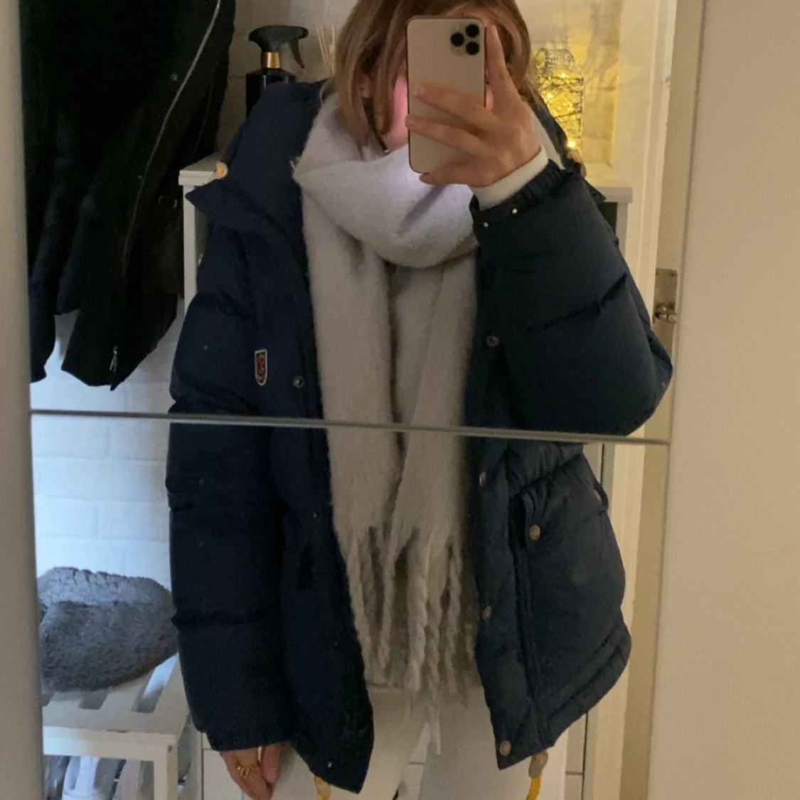 Blå dunjacka från Fjällräven - 1