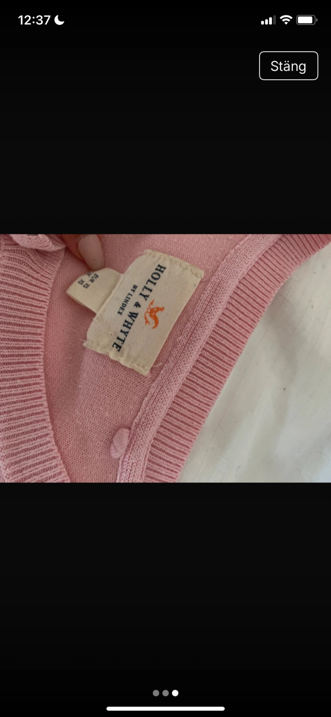 Ljusrosa kofta från Holly & White XS - 2