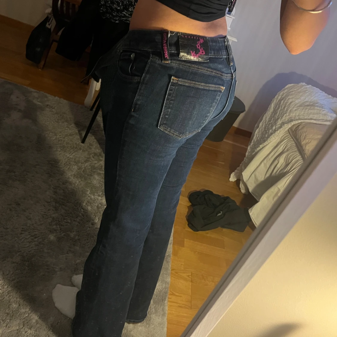 Lågmidjade bootcut cheap monday - 2