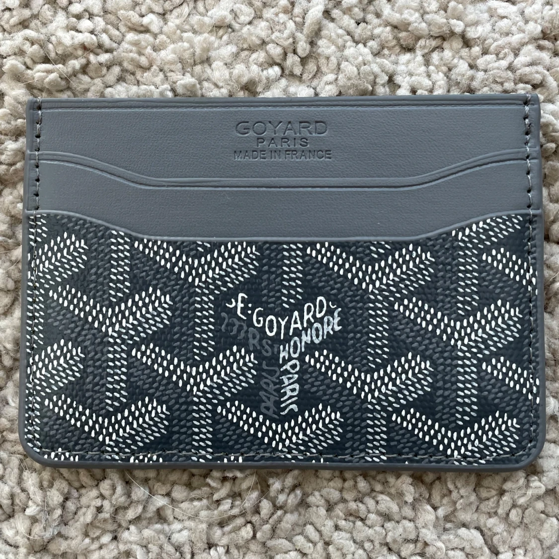 Grå Korthållare Mönstrad - 2