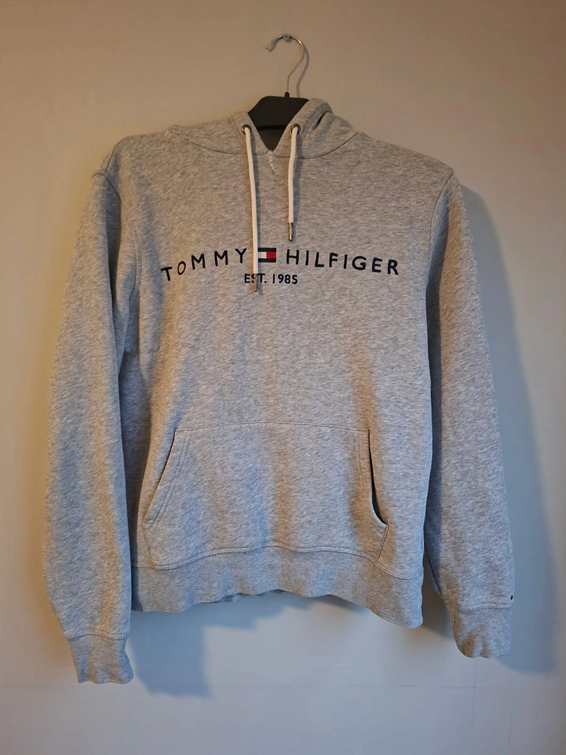 Grå hoodie Tommy Hilfiger