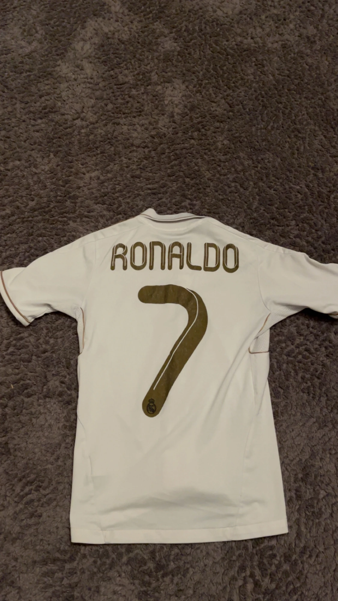Real Madrid Ronaldo 7 Adidas tröja - 1