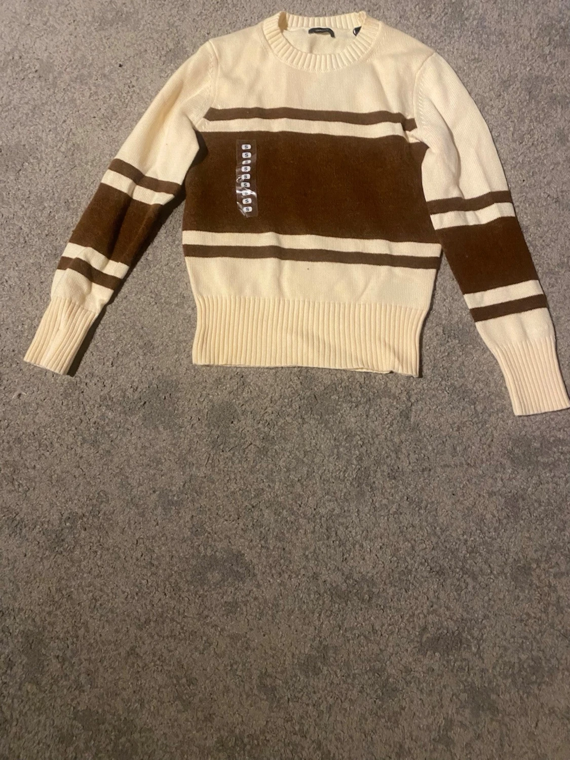 Randig stickad tröja från GANT - 2