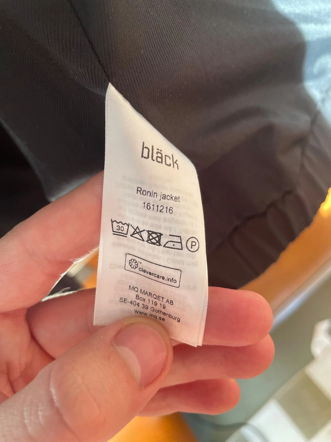 Svart overshirt från Bläck, M - 4