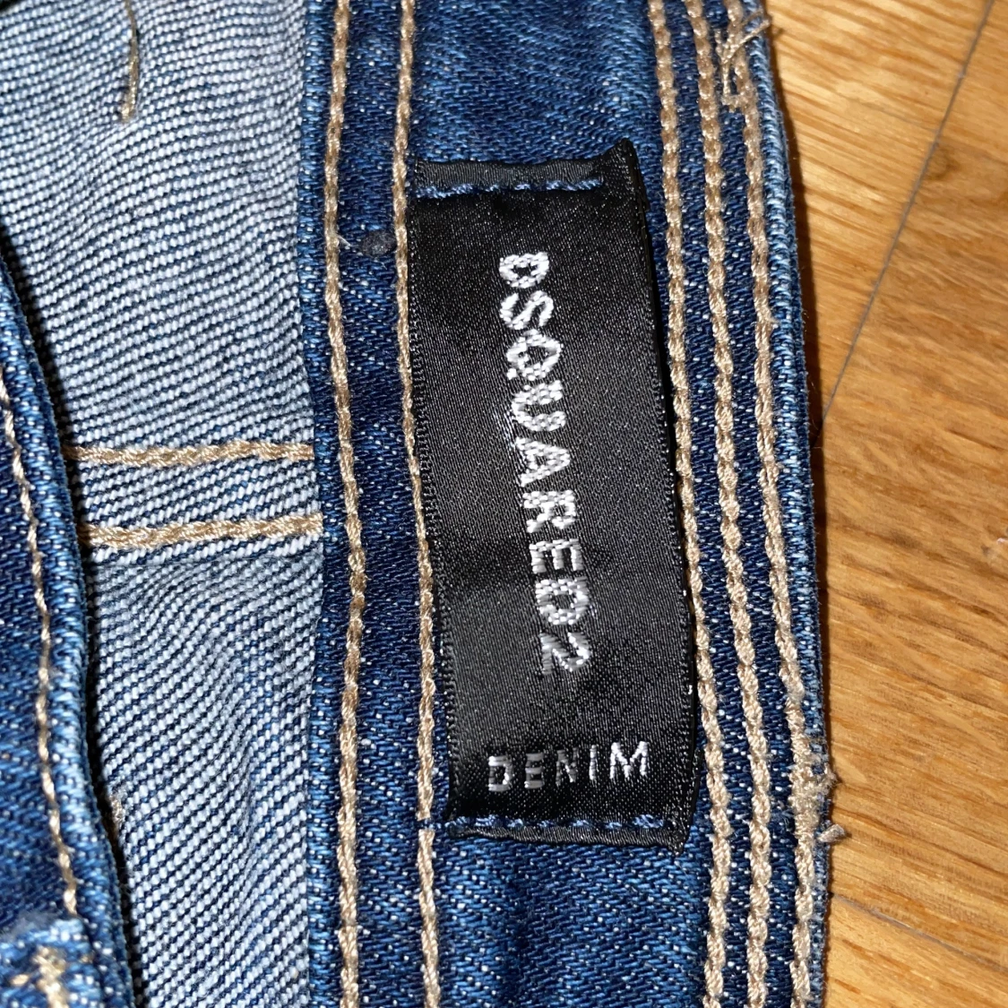 Dsquared2 blå jeans med detaljer - 4