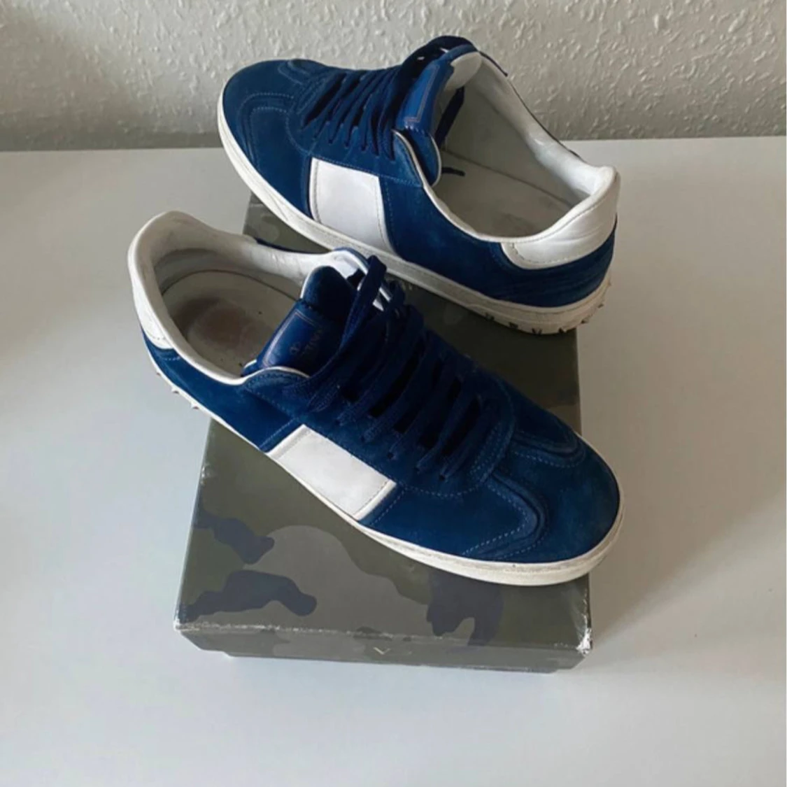 Valentino Flycrews blå sneakers - 1