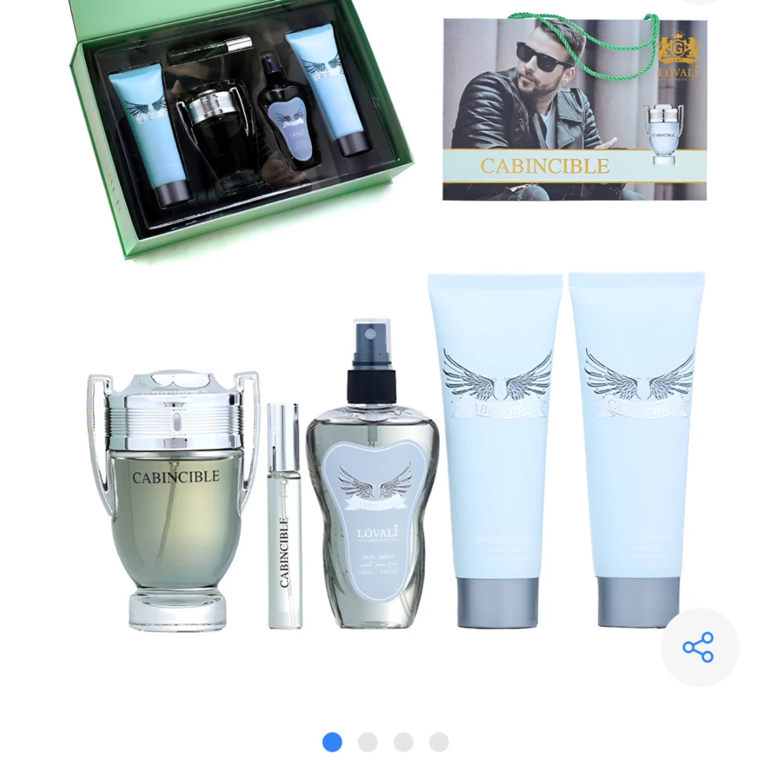 Cabincible parfymset för honom - 2