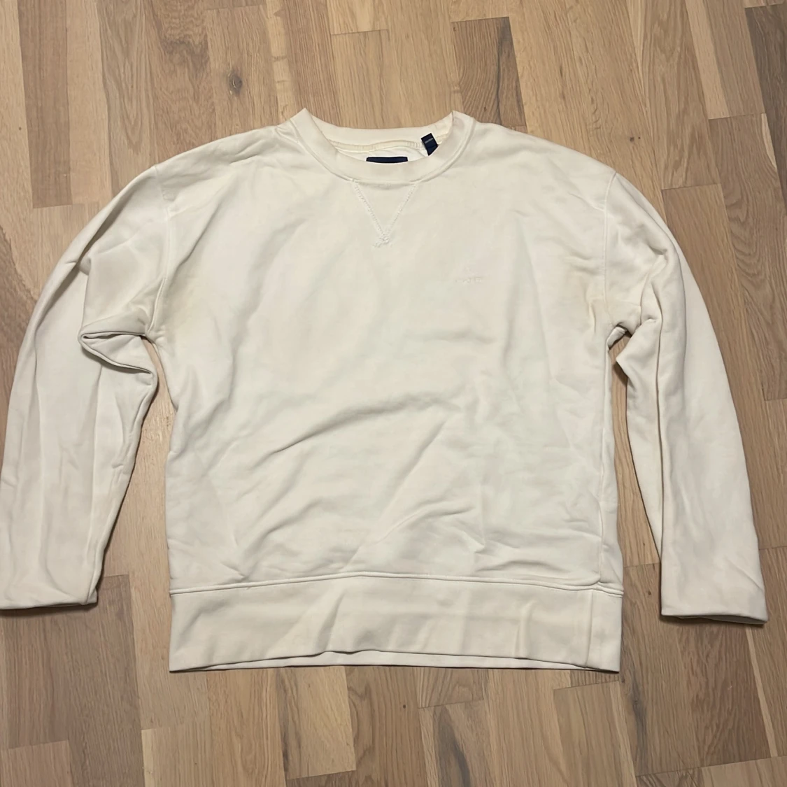 Vit sweatshirt från GANT