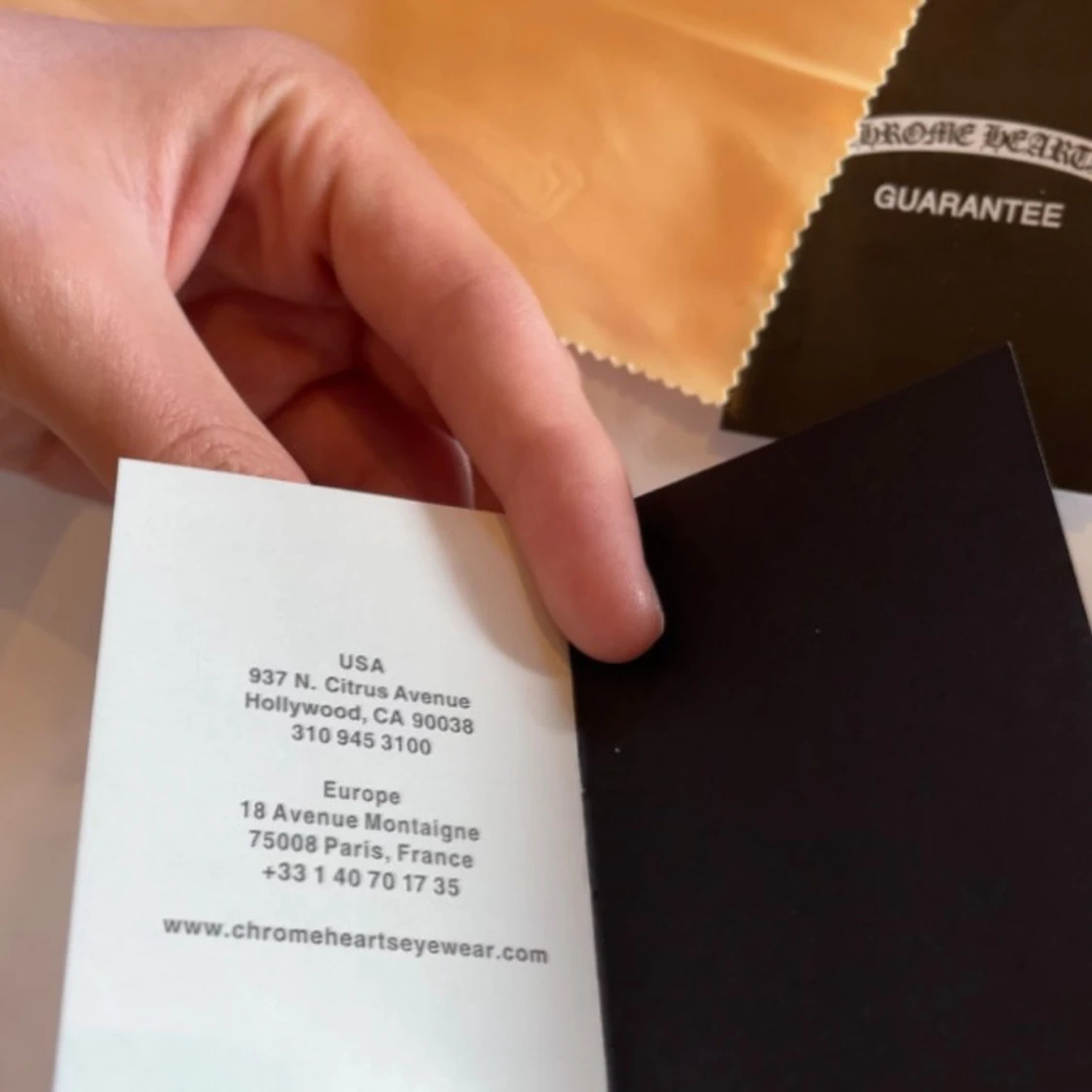 Chrome Hearts glasögonfodral - 3