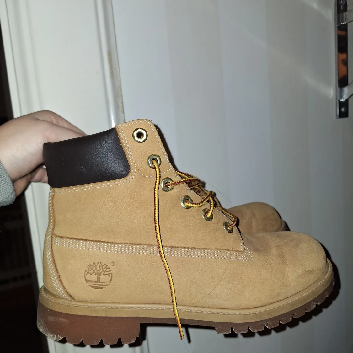 Timberland boots i beige mocka - 1