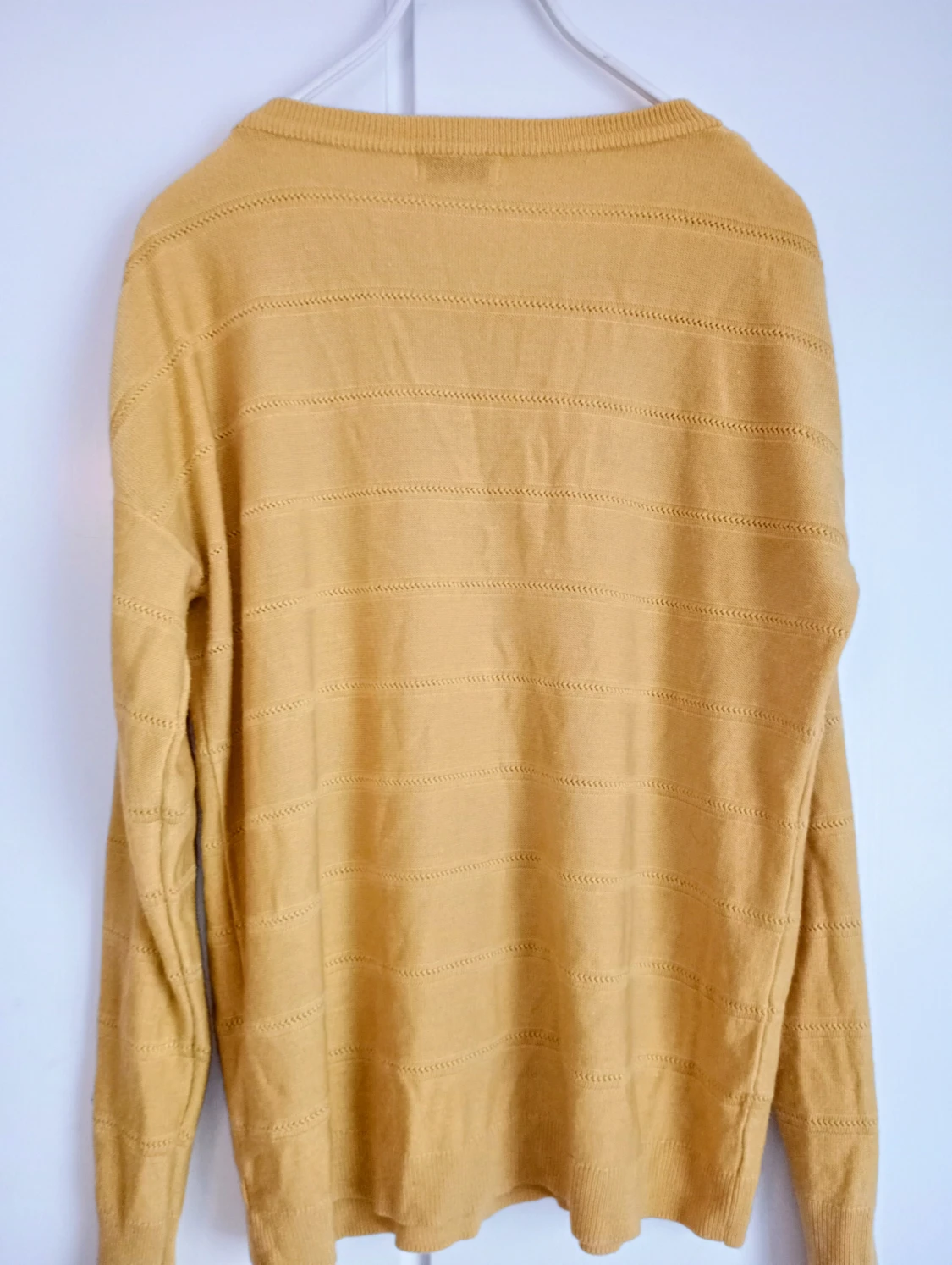 Gul stickad tröja Jacqueline de Yong - 2