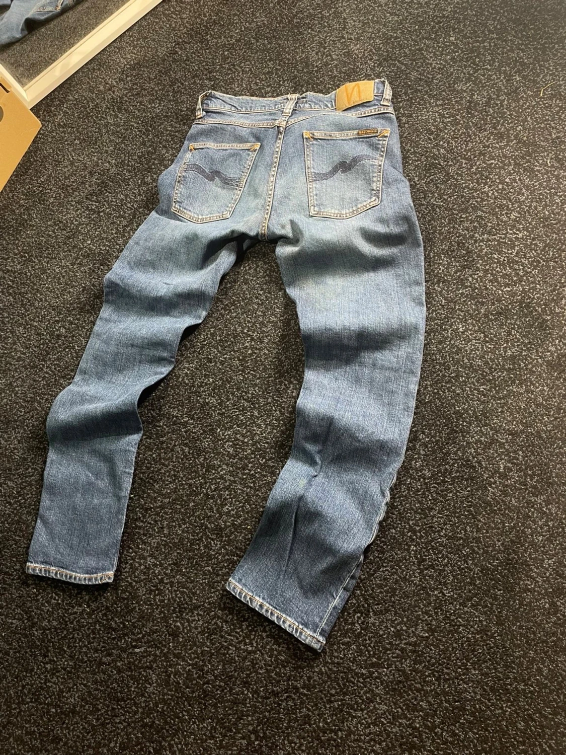 Nudie Jeans ljusblå jeans W30 L30