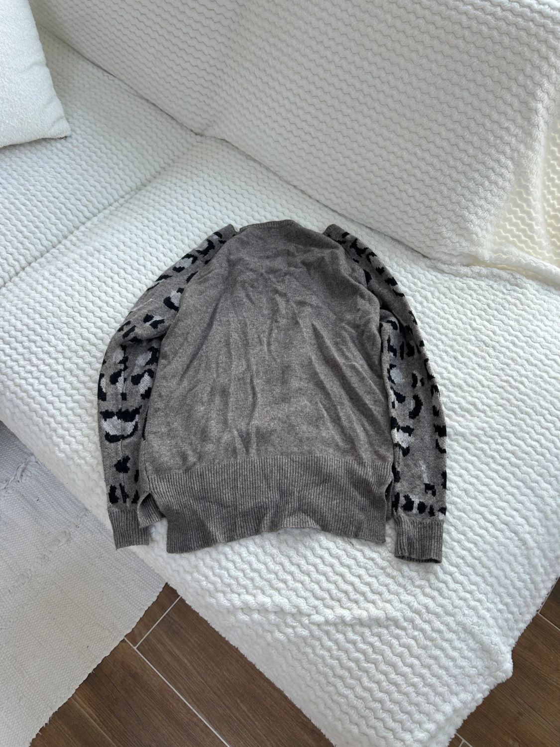 Stickad tröja i Kashmir-mix - 4