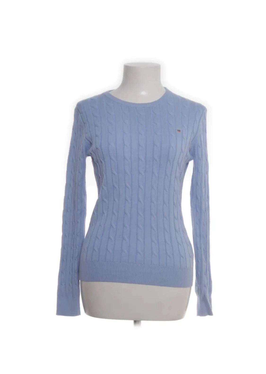 Ljusblå stickad tröja Tommy Hilfiger