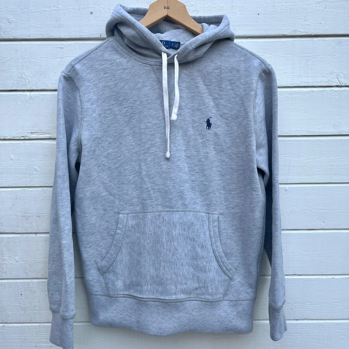 Grå Ralph Lauren Hoodie 