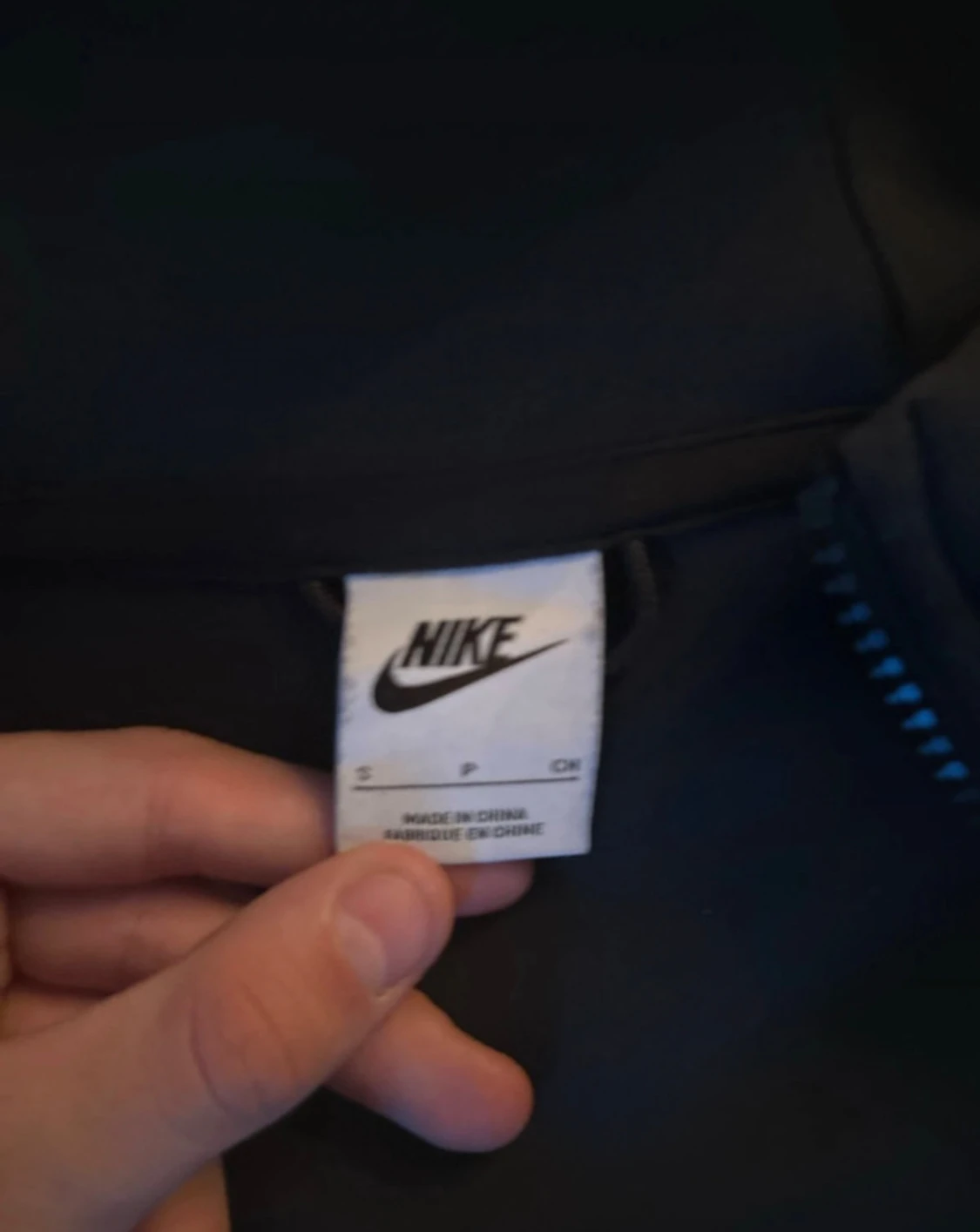 Nike hoodie svart och grå S - 2