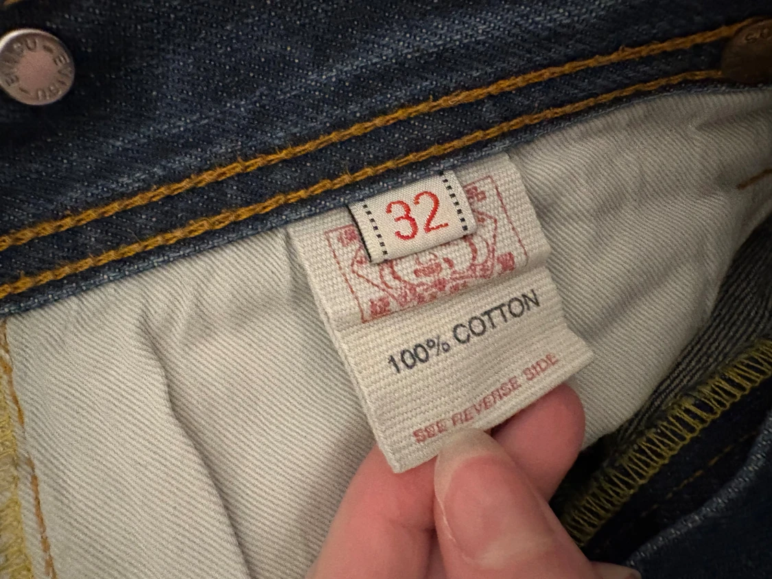 Evisu jeans, storlek 32 - 3