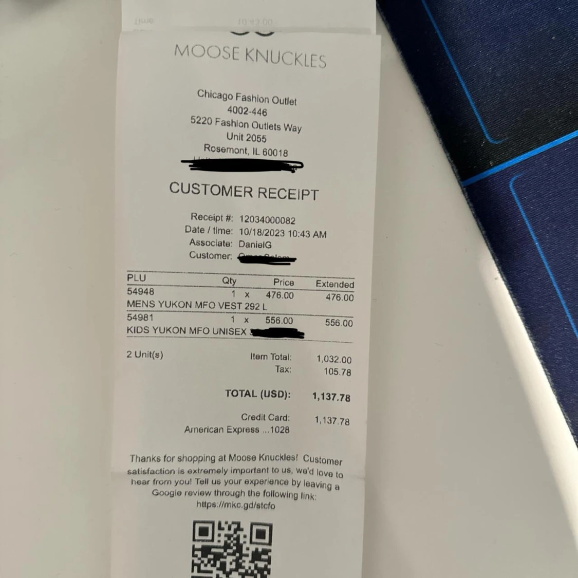 Svart Moose Knuckles dunjacka med pälskrage - 2