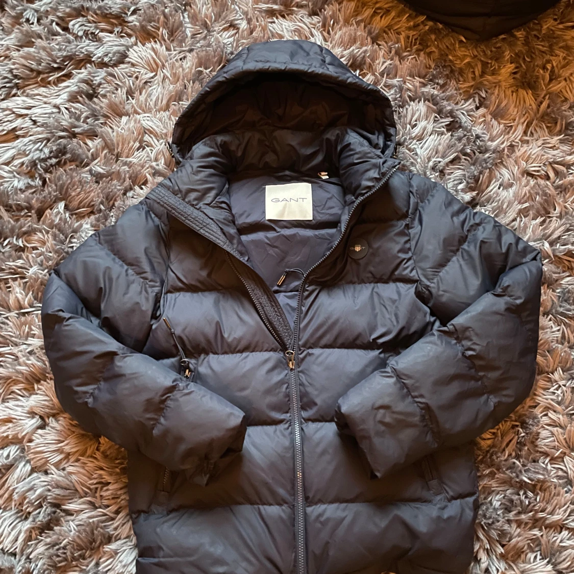 Mörkblå pufferjacka från GANT - 1