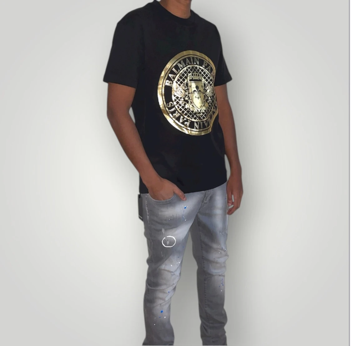 Balmain tshirt strl L