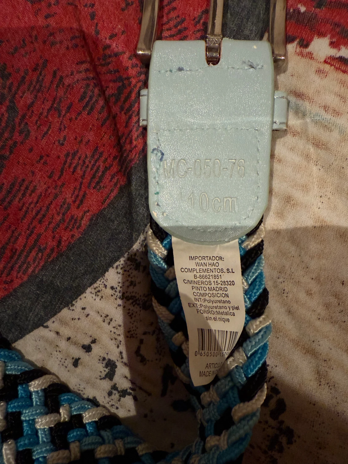 Grish bälte blått - 3