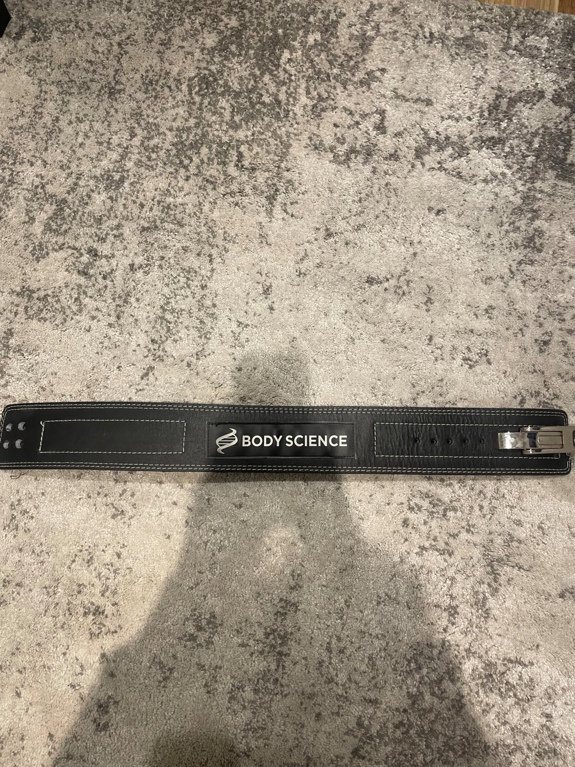 Svart träningsbälte Body Science