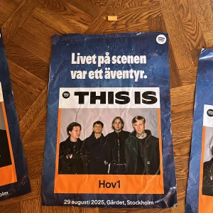 Blå hov1 affisch  - Skick-se bild