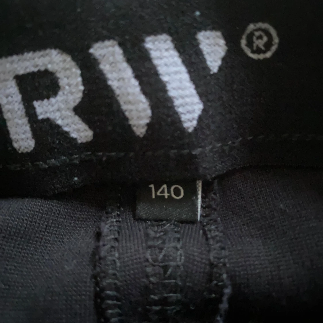 Svarta ridbyxor från CRW, stl 140 - 2