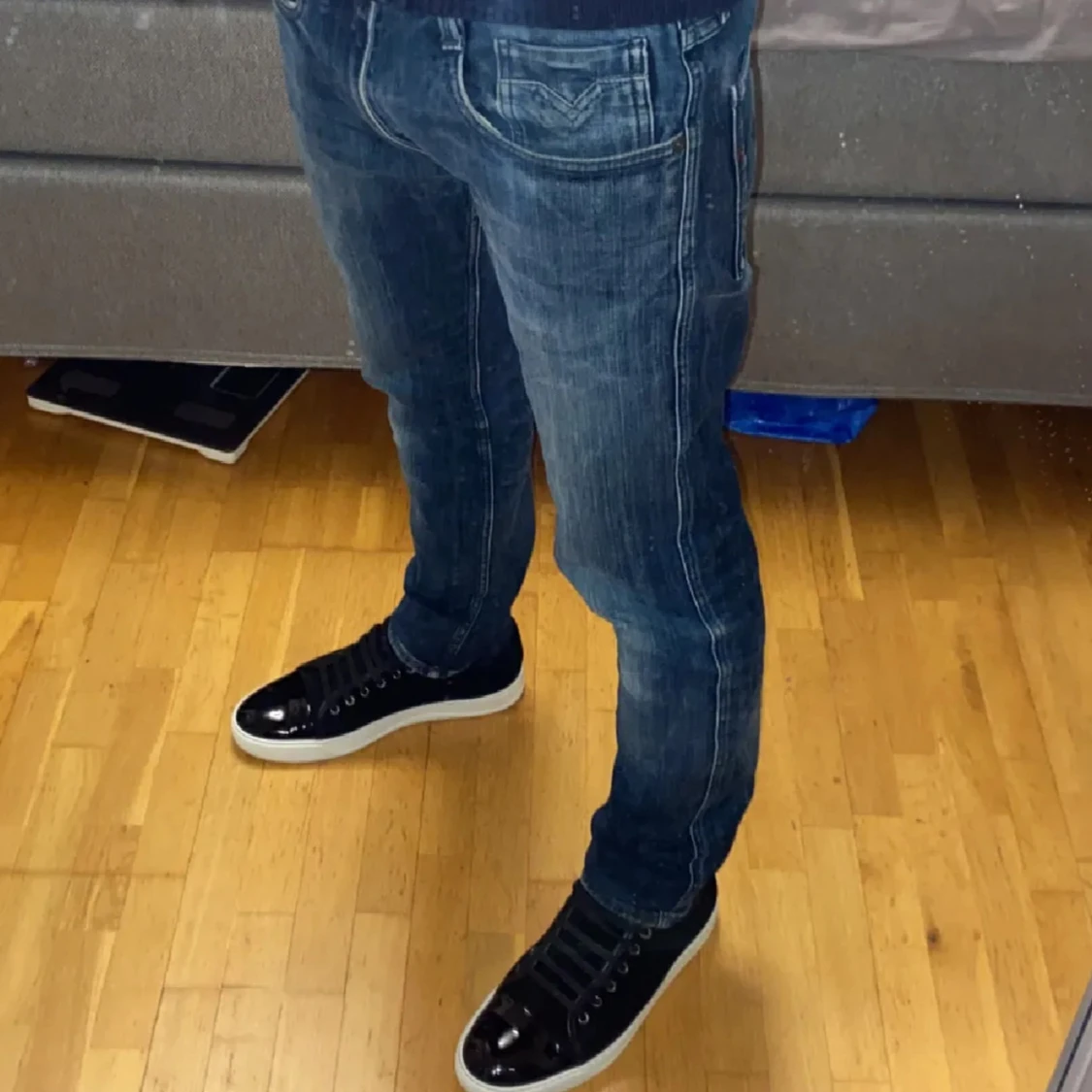 Replay Anbass jeans blå herr