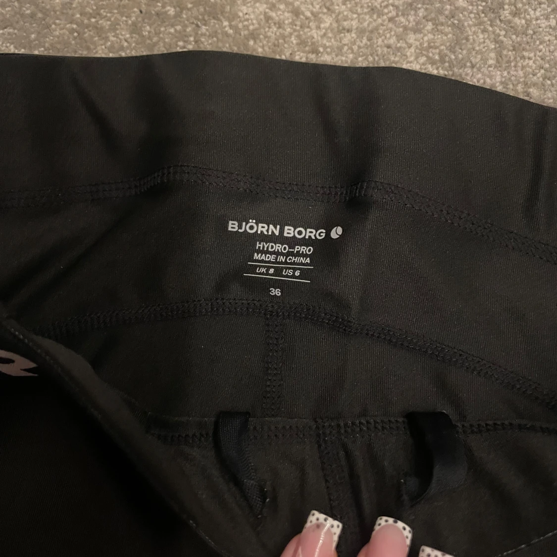 Svarta träningsbyxor från Björn Borg - 1
