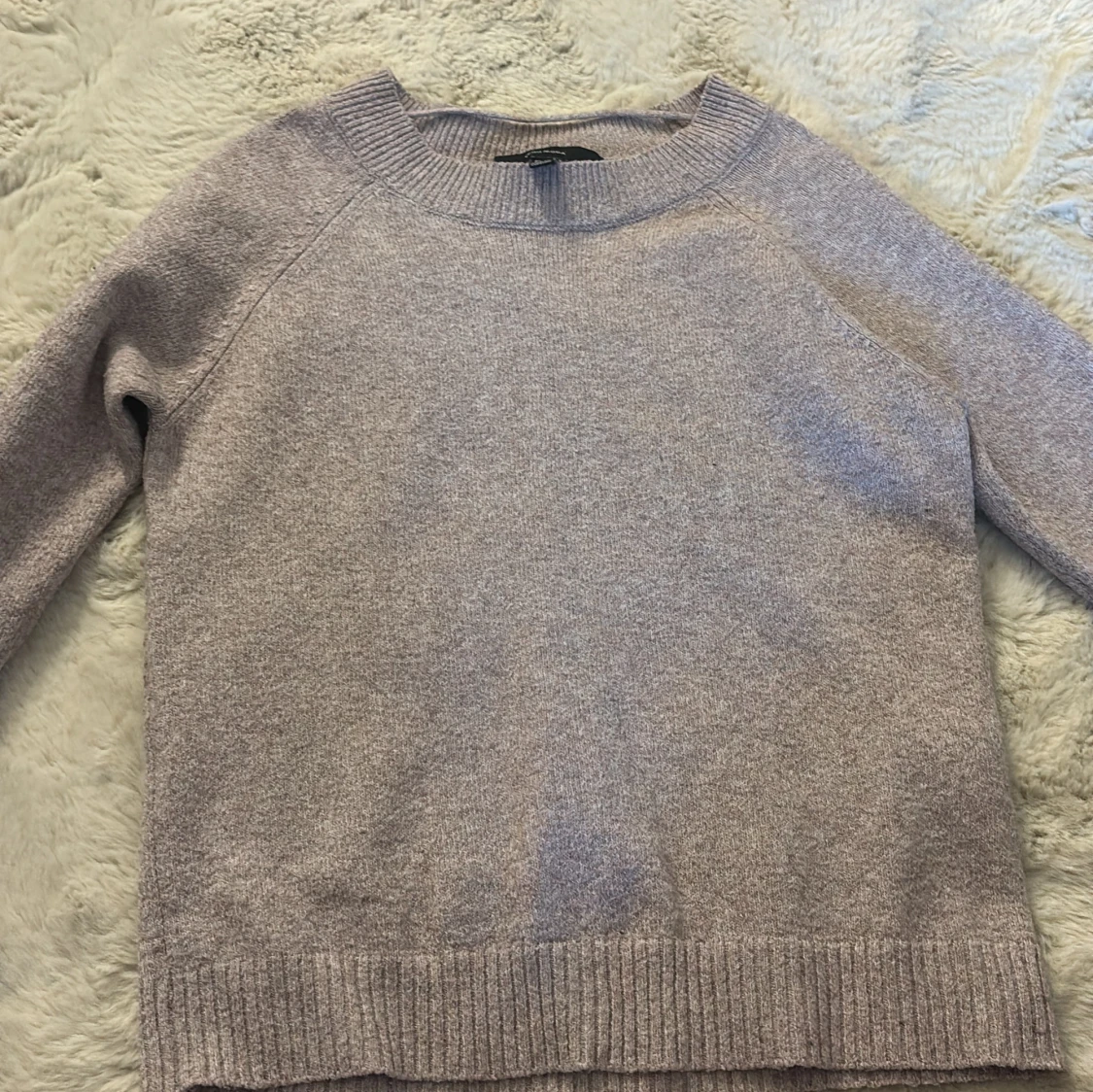 Ljuslila stickad tröja från Vero Moda