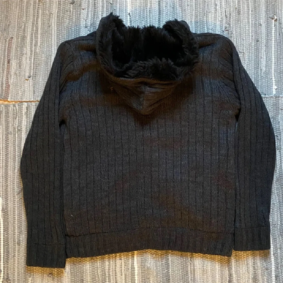 Fet jacka med päls - 1