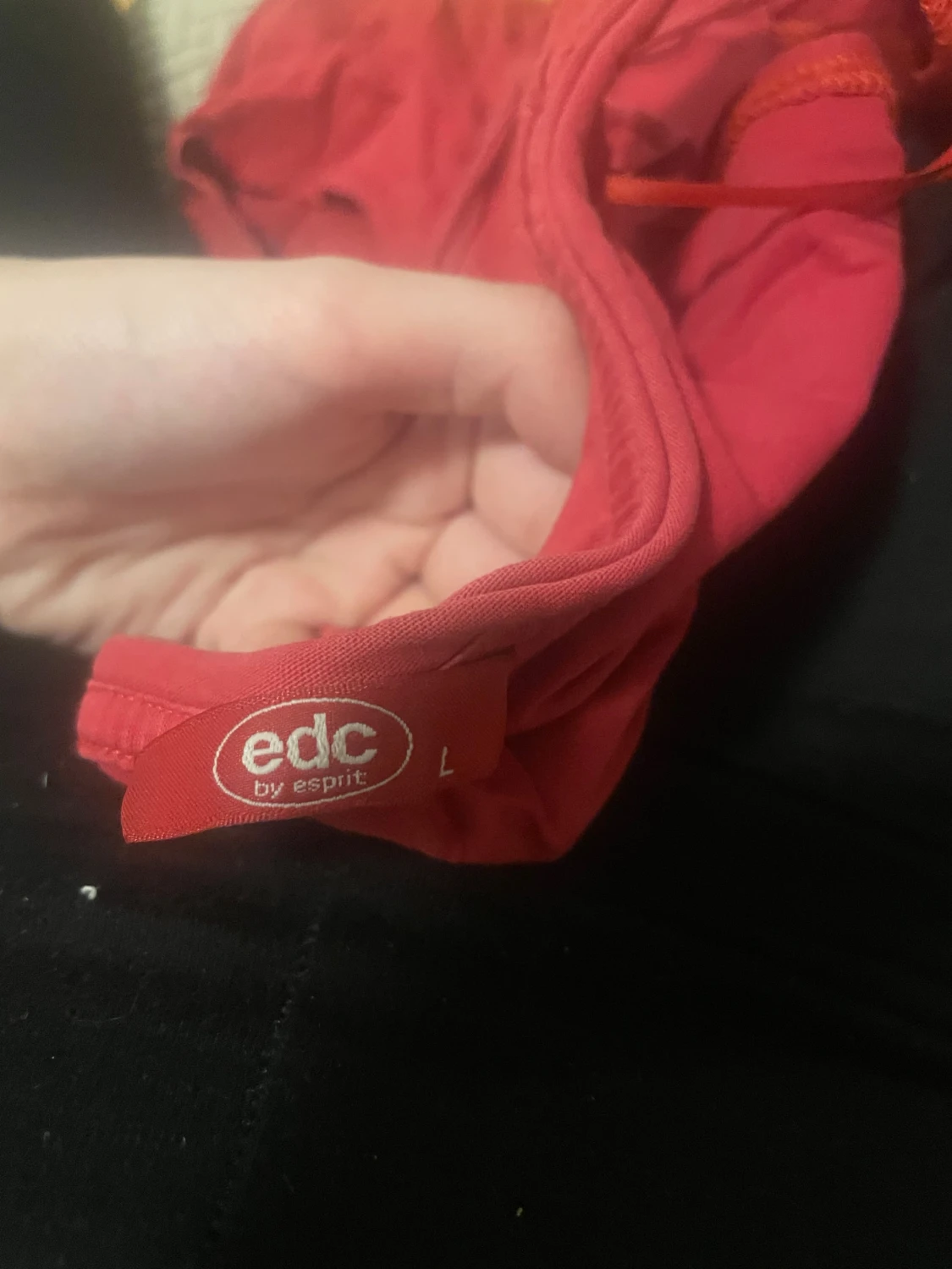 Röd linnetopp från edc by Esprit - 1