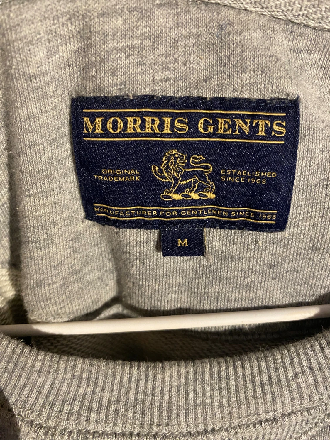 Grå sweatshirt från Morris Gents - 2