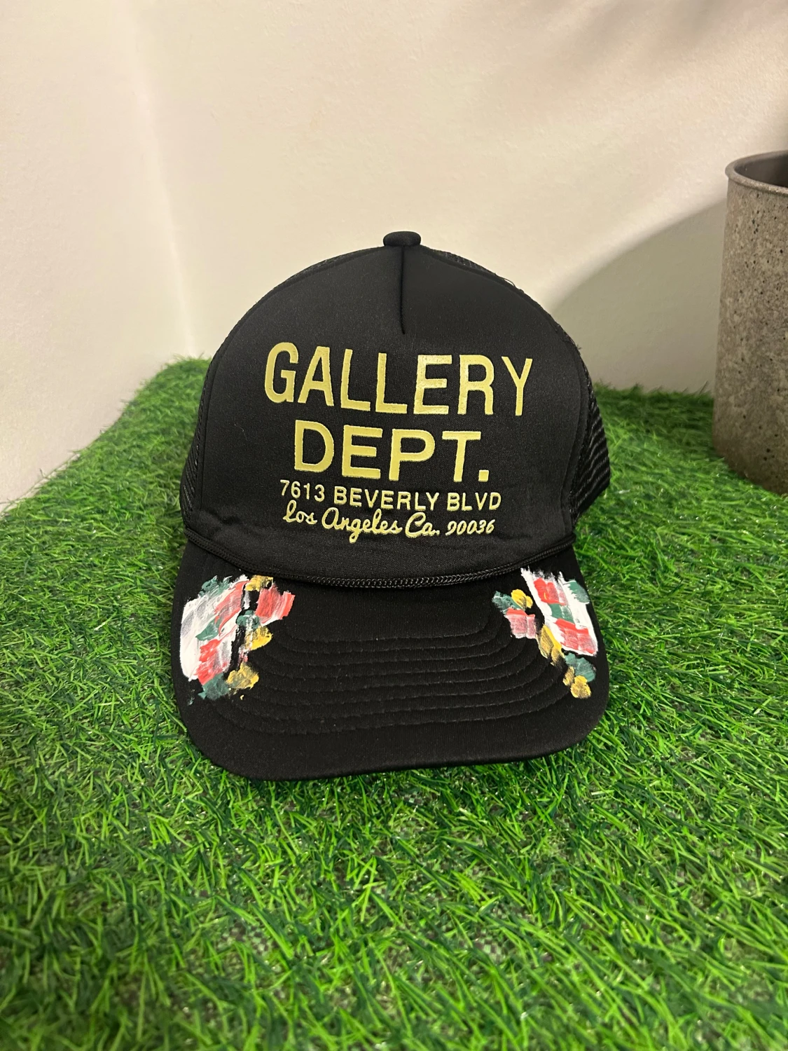 Svart keps Gallery Dept mesh - 1