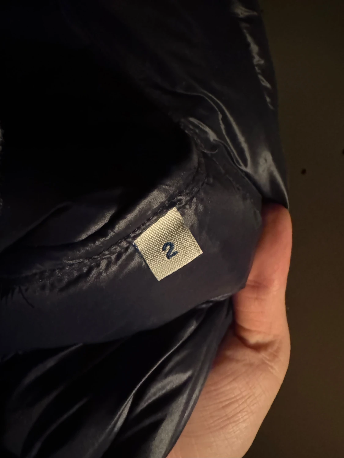 Mörkblå dunjacka från Moncler - 2