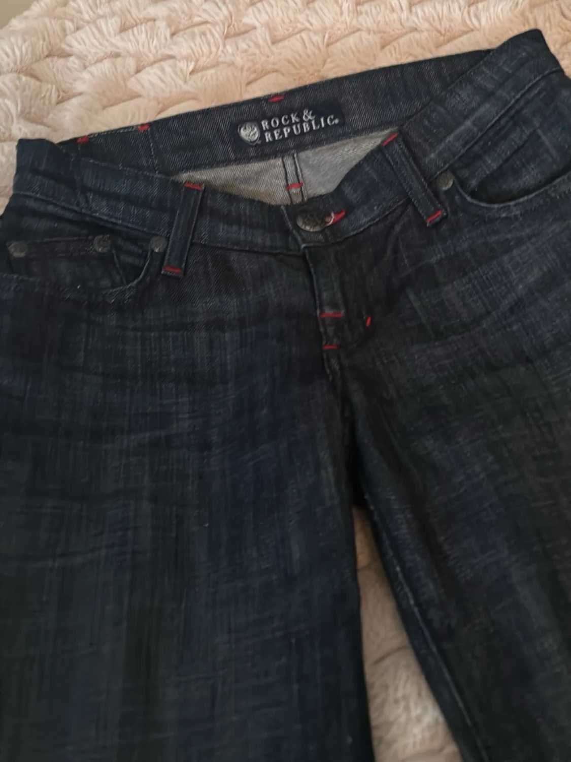 Rock & Republic bootcut jeans blå - 1