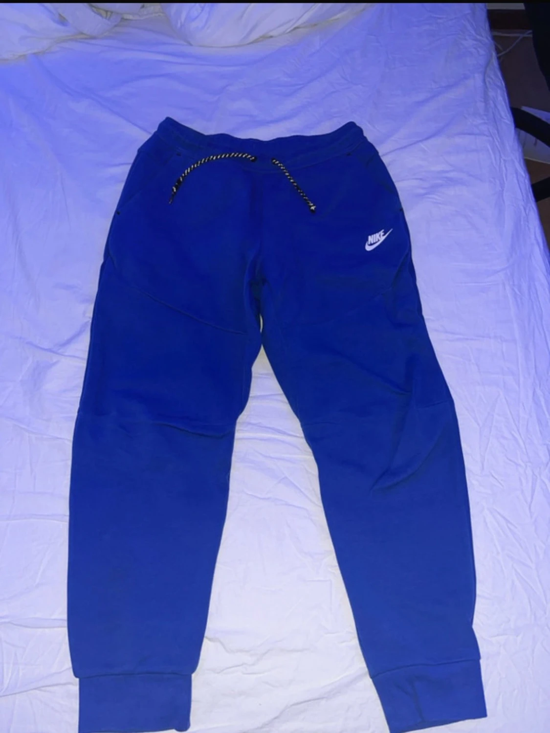 blå nike tech set - 2