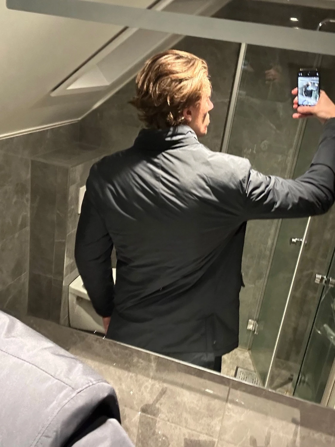 Mörkblå vinterjacka - 2