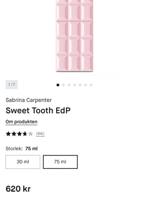 Sweet Tooth EdP 75 ml - Snygg parfym med unik chokladkakeformad flaska, perfekt för dig som vill sticka ut. Volym: 75 ml. Populär bland unga och har fått höga betyg av användare.