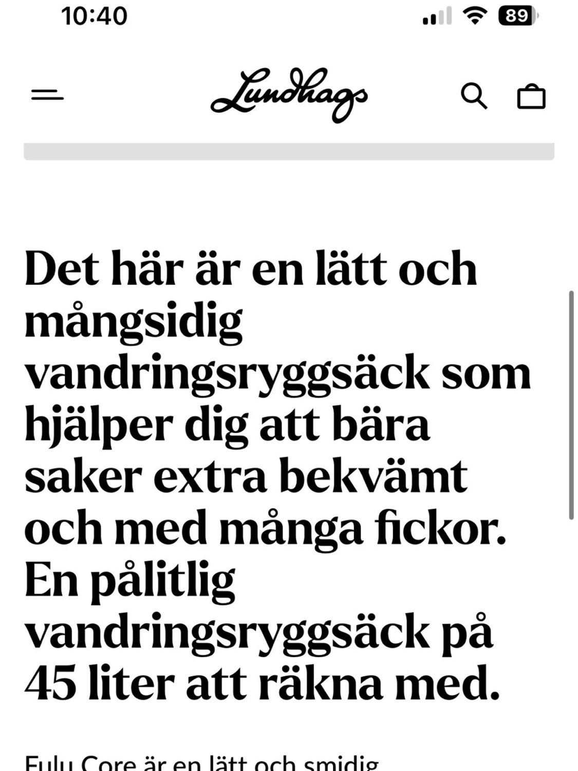 Ryggsäck 45 liter  - 3