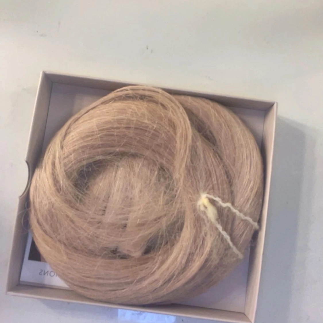 Blonda löshår extensions från MyExtensions - 1